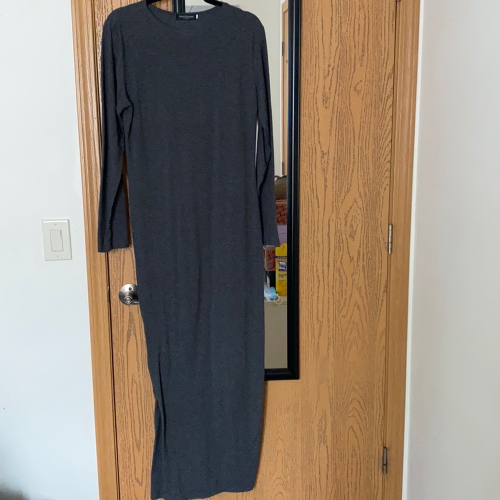 Dark gray dress. Size XL
